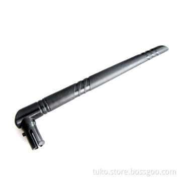Wireless router antenna, 2,400-2,500MHZ 3DB, rubber antenna